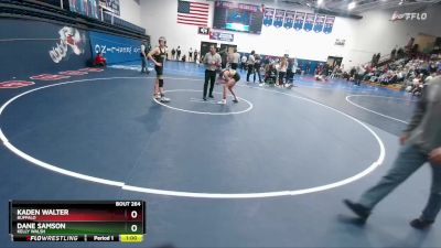 120 lbs Cons. Round 2 - Kaden Walter, Buffalo vs Dane Samson, Kelly Walsh