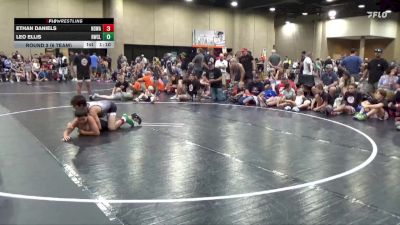 116 lbs Round 2 (6 Team) - Ethan Daniels, North DeSoto Red WA vs Leo Ellis, Rabbit WC