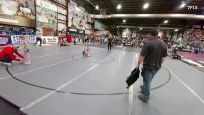 58 lbs Round 3 - Camri Bales, Eastside United vs Mollie Thompson, Riverton USA Wrestling