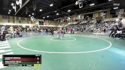 120 lbs Champ. Round 2 - Fernando Mejia, Centennial (Nevada) vs Landon Bernal, Imperial