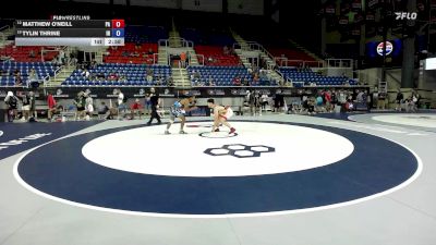 138 lbs Cons. Rd Of 16 - Matthew O'Neill, PA vs Tylin Thrine, IN