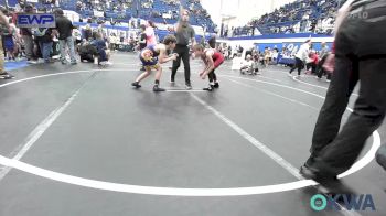 83 lbs Semifinal - Callan Robinson, Pawnee Wrestling Club vs Archer Johnston, Team Tulsa Wrestling Club