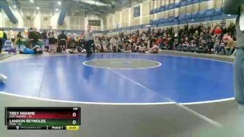 195 lbs Semis (4 Team) - Trey Nishime, East Central vs Landon Reynolds, Penn