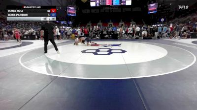 144 lbs Cons. Rd Of 32 - James Ruiz, CA vs Jayce Paridon, FL
