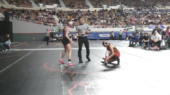 140-D1 Champ. Round 1 - Iana Boggs, Buckeye Union High School vs Monalisa Flores, Boulder Creek High School