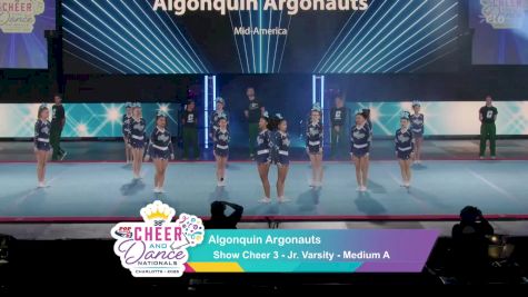 Algonquin Argonauts * [2025 Show Cheer 3 - Jr. Varsity - Medium A] 2025 Pop Warner National Cheer & Dance Championship