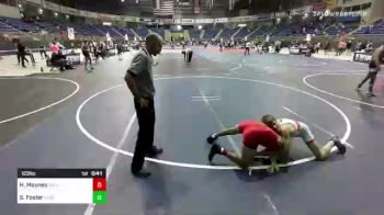 123 lbs 3rd Place - Hassin Maynes, Colorado Outlaws vs Silas Foster, Legends Of Gold