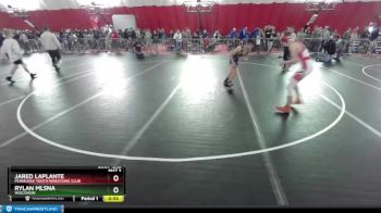 125 lbs Semifinal - Jared LaPlante, Pewaukee Youth Wrestling Club vs Rylan Mlsna, Wisconsin