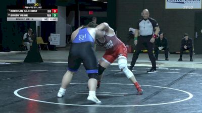 285 lbs Round Of 16 - Brendan Gilchrist, Sacred Heart vs Brody Kline, Franklin & Marshall