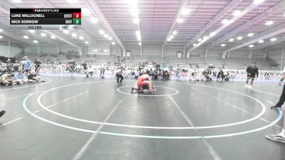 132 lbs Semifinal - Luke Willochell, Quest School Of Wrestling Gold vs Nick Sorrow, Team Shutt Mutts