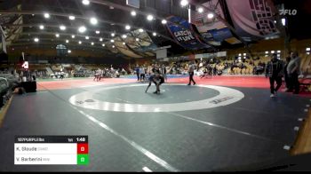 107PURPLE lbs Rr Rnd 2 - Kamryn Gloude, Camden vs Victoria Barberini, Minisink Valley