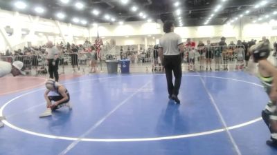 50 lbs Consi Of 8 #1 - Reed Saltenberger, Patriot Mat Club vs Jonah Martinez, Kingdom WC