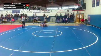 134 lbs Placement (4 Team) - Joseph Madrid, Coolidge High School vs Trenten Hoover, Mesa High School