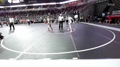 63.9-68.8 lbs Quarterfinal - Bristol White, Spartan Wrestling Fort Smith vs Alaina Gilbert, Elevate