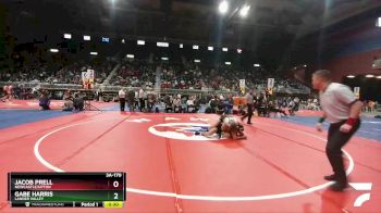 3A-170 lbs 5th Place Match - Gabe Harris, Lander Valley vs Jacob Prell, Newcastle/Upton