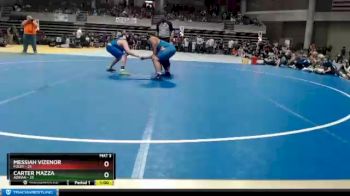 215 lbs Semis & 1st Wrestleback (8 Team) - Messiah Vizenor, Foley vs Carter Mazza, Adrian