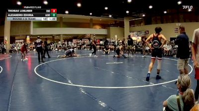 126 lbs Round 3 (6 Team) - Alejandro Edoria, All American WC vs Thomas Lobliner, Raider WC