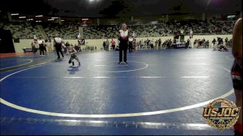 52 lbs 3rd Place - Dawson Bowers, Jacket Wrestling Club vs Maverick Lee-degraffenreid, Checotah Matcats