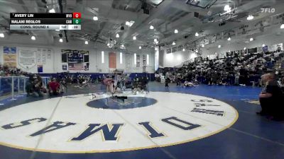 105 lbs Cons. Round 4 - Nalani Reglos, Camarillo vs Avery Lin, Mission Viejo