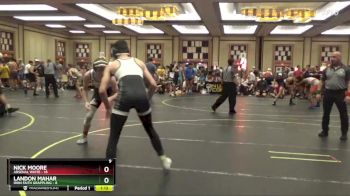 145 lbs Finals (8 Team) - Nick Moore, Arsenal White vs Landon Mahar, Iron Faith Grappling