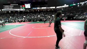 155 lbs Champ. Round 2 - Autumn Love, FSW3 vs Carmin Wibley, WKA2