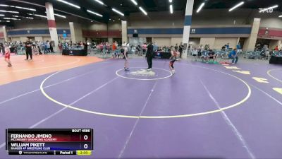 92 lbs Semifinal - Fernando Jimeno, McChesney Grappling Academy vs William Pikett, Ranger 47 Wrestling Club