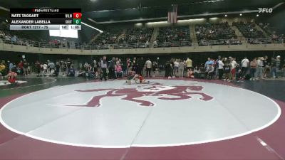 75 lbs Round Of 16 - Nate Taggart, Wilmington vs Alexander LaBella, South Plainfield