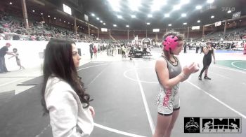 101 lbs Rr Rnd 3 - Mercedes Ortiz, Bordertown Brawlers vs Olivia Jordan, NM Beast