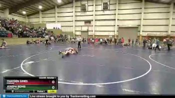 144 lbs Champ. Round 1 - Joseph Bemis, Cedar Valley vs Thayden Gines, Morgan