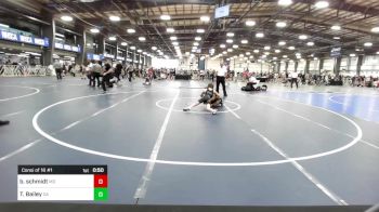 105 lbs Consi Of 16 #1 - Bently Schmidt, MD vs Tahrik Bailey, GA