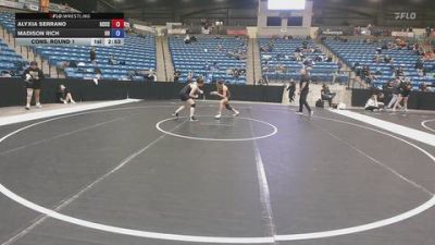 124 lbs Cons. Round 1 - Madison Rich, Ottawa University vs Alyxia Serrano, Garden City CC
