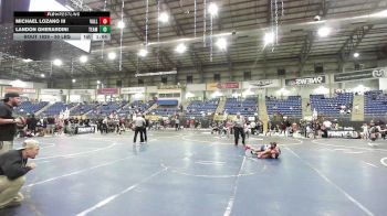 90 lbs Final - Michael Lozano III, Valley Bad Boys vs Landon Gherardini, Team Grand Valley Elite