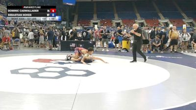 157 lbs Cons. Sub-rd Of 32 - Dominic Cadwallader, Pennsylvania vs Sebastian Nokes, Wyoming