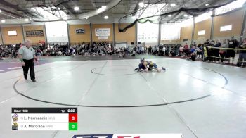 100 lbs Consi Of 8 #2 - Lillie Normandie, Greater Lowell vs Alyssa Marciano, North Providence