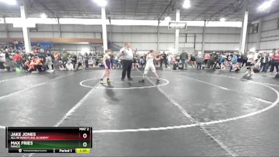 95 lbs Champ. Round 1 - Jake Jones, All In Wrestling Academy vs Max Fries, Minico