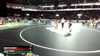 157 lbs Champ. Round 1 - Thomas Burket, Camas vs Malik Horne, Prairie