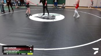 132 lbs 1st Place Match - Grey Hamilton, Evanston Elite Wrestling Club vs Carston Bartlett, Rawlins Wrestling Club