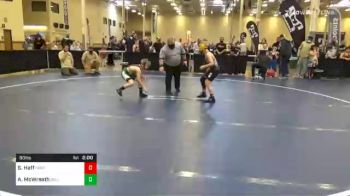 90 lbs Prelims - Sam Haff, North Allegheny vs Aiden McWreath, Belle Vernon