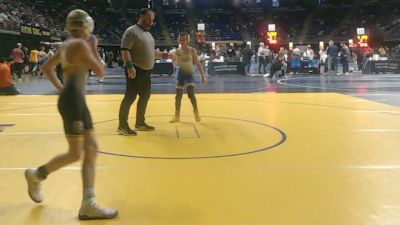 95 lbs Round Of 32 - Cru Nicols, Maplewood vs AJ Pifer, Kiski Area