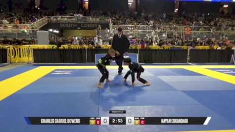 Kayan Eskandari vs Charles Gabriel Bowers 2025 Pan Kids Jiu-Jitsu IBJJF Championship