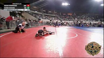 67 lbs Round Of 32 - Isaiah Rodriguez, ALL AMERICAN WRESTLING CLUB vs Kasen Shouse, Cowboy Wrestling Club