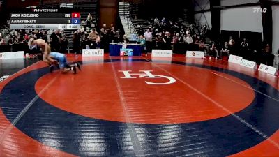 55kg Cons. Semi - Jack Kozusko, Cattown Wrestling Club vs Aarav Bhatt, The ROC