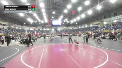 49 lbs Consolation - Lawsen Harris, Bald Eagle WC vs Beau Huskin, Duran Elite