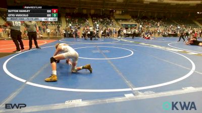 70-73 lbs Semifinal - Sutton Hawley, Keystone Wrestling Club vs Otto Vuocolo, Keystone Wrestling Club