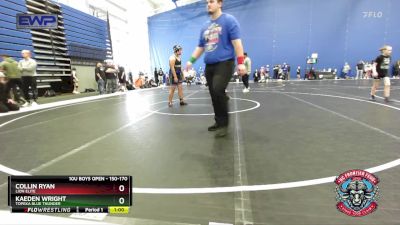 150-170 lbs Round 5 - Kaeden Wright, Topeka Blue Thunder vs Collin Ryan, Lion Elite