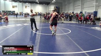 197 lbs Champ. Round 2 - Nicholas Smith, RIT vs Logan Smith, Washington & Jefferson