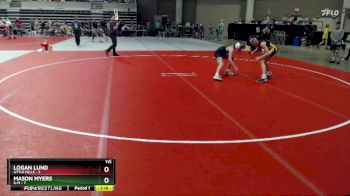 115 lbs Semis (4 Team) - Logan Lund, Little Falls vs Mason Myers, K-M