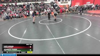 113 lbs Champ. Round 2 - Dominick Marre, Carol Stream (GLENBARD NORTH) vs Jack Hogan, Chicago (ST. RITA)