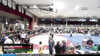 120 lbs 7th Place Match - Ben Sommers, Burlington Edison vs Chris Lopez Gonzales, Burlington Edison