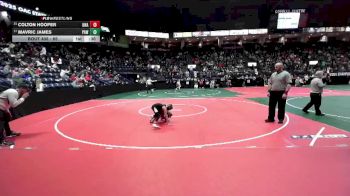 65 lbs Cons. Round 2 - Colton Hooper, Unattached vs Mavric James, PAW3